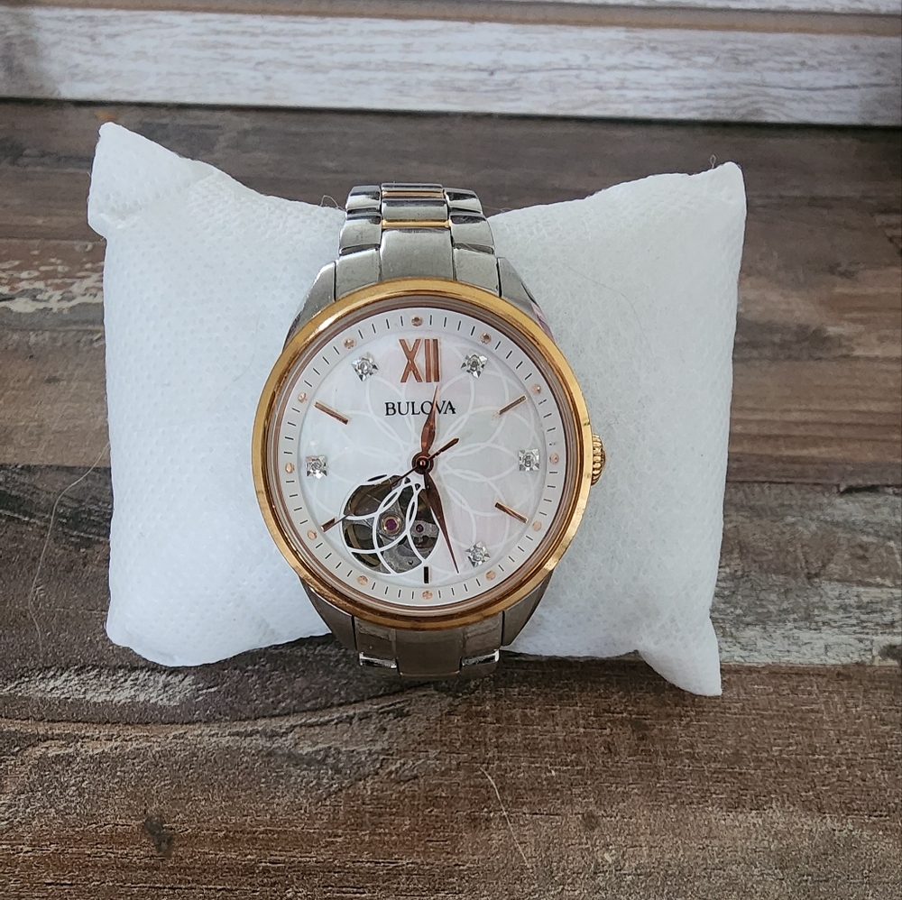 Bulova Gold and Silver Watch